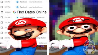 Mario Reacts To SMG4s Browser History [upl. by Eeladnerb]