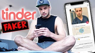 DATE REGELEN MET MIJN TINDER FAKER Schokkend [upl. by Odlonra]