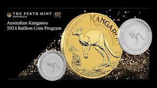 Australian Kangaroo 2024 Bullion Coin Program [upl. by Enoval]