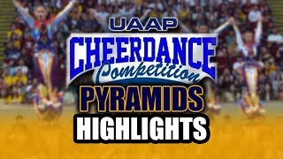 UAAP Cheerdance Competition 2019  PYRAMIDS HIGHLIGHTS [upl. by Lednic]