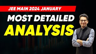 JEE Main 2024 January Detailed Analysis  Chapterwise Analysis  Must Watch  Anup Sir  MathonGo [upl. by Goode]