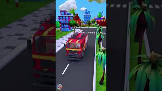 Fire Truck Song  Car Songs Shorts [upl. by Marlette884]