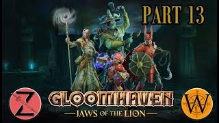 Gloomhaven Jaws of the Lion Part 13 Defiled Sewers Attempt 2 [upl. by Yzzo]