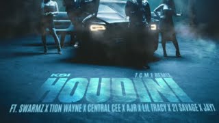 KSI  Houdini Ft Swarmz Tion Wayne Central Cee AJR Lil Tracy 21 Savage amp JAY1 [upl. by Avin]