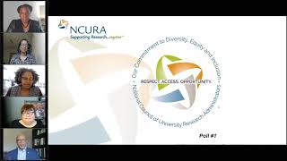 NCURA DEI Webinar  Recruitment Promotion and Retention [upl. by Royal]