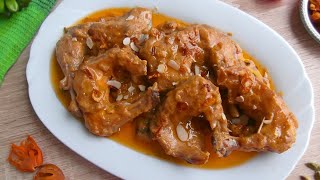 চিকেন রোস্ট  Biye Barir Chicken Roast Recipe  Traditional Bangladeshi Murgir Roast [upl. by Roderigo319]