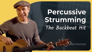 Heres How You Get A Percussive Strumming on Guitar [upl. by Eednak]