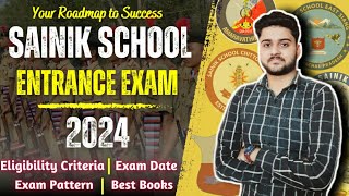 Sainik school entrance exam class 9 2024  sainik school entrance exam 2024  aissee 2024 [upl. by Arelus729]