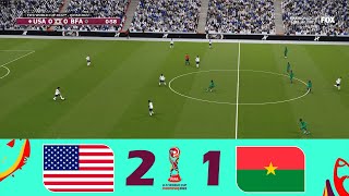 ÉtatsUnis vs Burkina Faso 21  Coupe du Monde U17 de la FIFA Indonésie 2023™  Temps forts [upl. by Asiul]