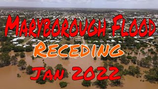 Maryborough Flood Receding Jan 2022 [upl. by Adaliah]