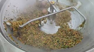 GLASS WOK frying kettle producing Nasi Goreng [upl. by Redla46]