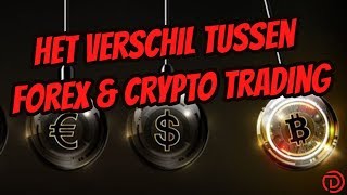 💵Het Verschil tussen Forex en Crypto Trading  Doopie Cash [upl. by Ahidam]