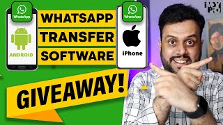 GIVEAWAY WhatsApp Transfer From Android to iPhone  FREE License iCarefone by Tenorshare  iMDY Pro [upl. by Ecirtnuahs16]