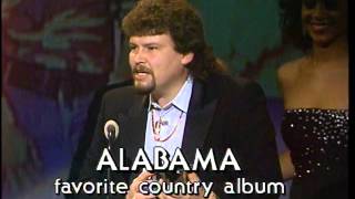 Alabama Win Country Album  AMA 1986 [upl. by Woodman]