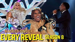 Every Masked Singer Reveal Season 8 Compilation [upl. by Burack924]