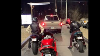 When Bikers Go To A Drivethru [upl. by Llenej664]