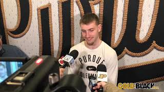 GoldandBlack com video Braden Smith Selection Sunday [upl. by Assiruam618]