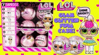 LOL Surprise Glam Glitter Series FULL CASE Cupcake Kids Club [upl. by Klara]