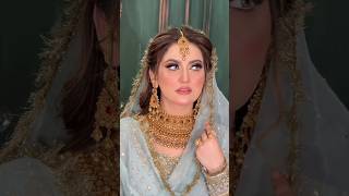 Hibba bukhari New walima bridle look❤😱👉actress mackup love song viral trending shorts [upl. by Heyer42]