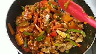 Beef Sizzling Recipe  Marias Sizzling Recipes [upl. by Snell]