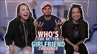 Whos the Better GIRLFRIEND Challenge ft The Merrell Twins [upl. by Bray844]