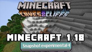 Minecraft 118 – Snapshot experimental 4 – Calcita fuera de geodas cobre en Dripstone Caves etc [upl. by Clea]