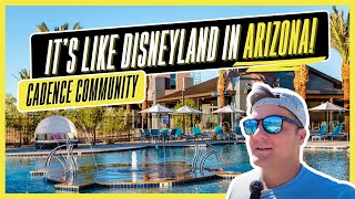 Skate tour resort community Cadence at Gateway in East Mesa Arizona [upl. by Shenan427]