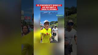 ultimahora El Presidente Bukele así recibió al reconocido influencer Shin fujiyama 😱 [upl. by Callean737]