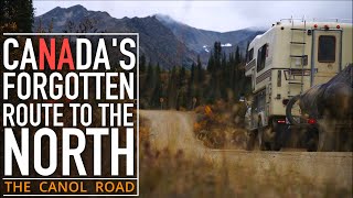 Abandoned Military Road Built with the Alaska Highway 500 km of Single Lane Forgotten Paradise [upl. by Ynnej]