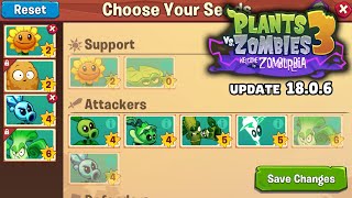 Seeds Chooser is Already Available in The Game  Plants vs Zombies 3 Update 1806 [upl. by Florida]