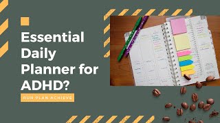 Does the Essential Daily Planner Really Work for ADHD [upl. by Holden]