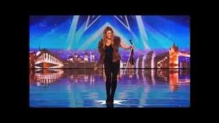 BRITAINS GOT TALENT 2014 AUDITIONS  LETTICE ROWBOTHAM [upl. by Enimassej]