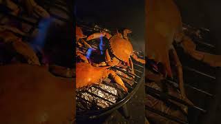 fishing newyork crab 纽约 钓鱼 烧烤 [upl. by Alaric]