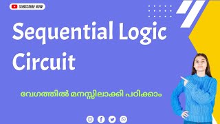 Sequential Logic Circuit in Malayalamcombinational Circuit coa digital electronics [upl. by Erika25]