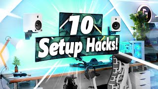 10 Tips To Improve Your Gaming  Desk Setup [upl. by Aikkan]