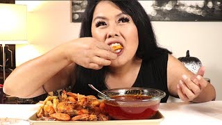 Seafood Mukbang 2 pounds of Shrimp [upl. by Behn]