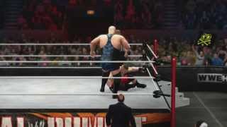 Big Show vs Brock Lesnar  Royal Rumble WWE 2K14 Simulation [upl. by Amer]