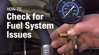 AutoZone Car Care Fuel System and Fuel Pump Diagnostics [upl. by Auka]