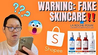 WARNING ‼️ Fake LA ROCHE POSAY FACE SERUMS  February 2024 [upl. by Nayd]