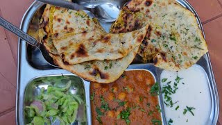 Aloo Kulcha from Gali Paratha Jabalpur shorts kulcha jabalpur [upl. by Boyden]