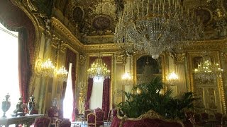 Napoleon IIIThe Splendor of Napoleon Bonapartes Apartment in Louvre Paris [upl. by Aible]