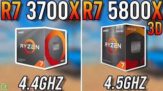 Ryzen 7 3700X vs Ryzen 7 5800X3D  Great Upgrade [upl. by Fari]