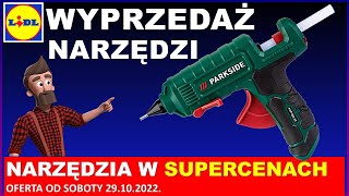 LIDL  Oferta od Soboty 29102022  Wyprzedaż Narzędzi [upl. by Rotberg]