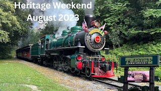 Tweetsie Railroad Heritage Weekend August 2023 [upl. by Kcirej]