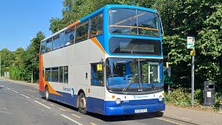 MAXED OUT Stagecoach South East 18528 GX06 DYS ALX400 [upl. by Onitnevuj]