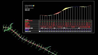 Covadis 17  conception rapide du tracé en plan et profil en long avec Autopiste [upl. by Edveh602]