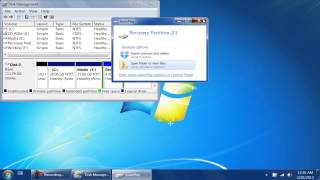 How to Create a Bootable Recovery Partition in Windows 7 [upl. by Padriac]