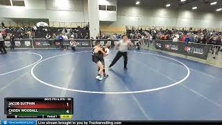 98 Lbs Quarterfinal  Jacob Sutphin IL Vs Caden Woodall AZ 2d6a [upl. by Odelia]