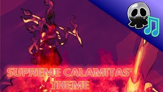 Terraria Calamity Mod Music  quotStained Brutal Calamityquot  Theme of Supreme Calamitas [upl. by Akinoj]