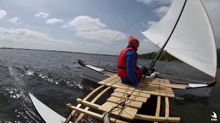 Sailing Pjoa Laguna to Serock [upl. by Sheehan]